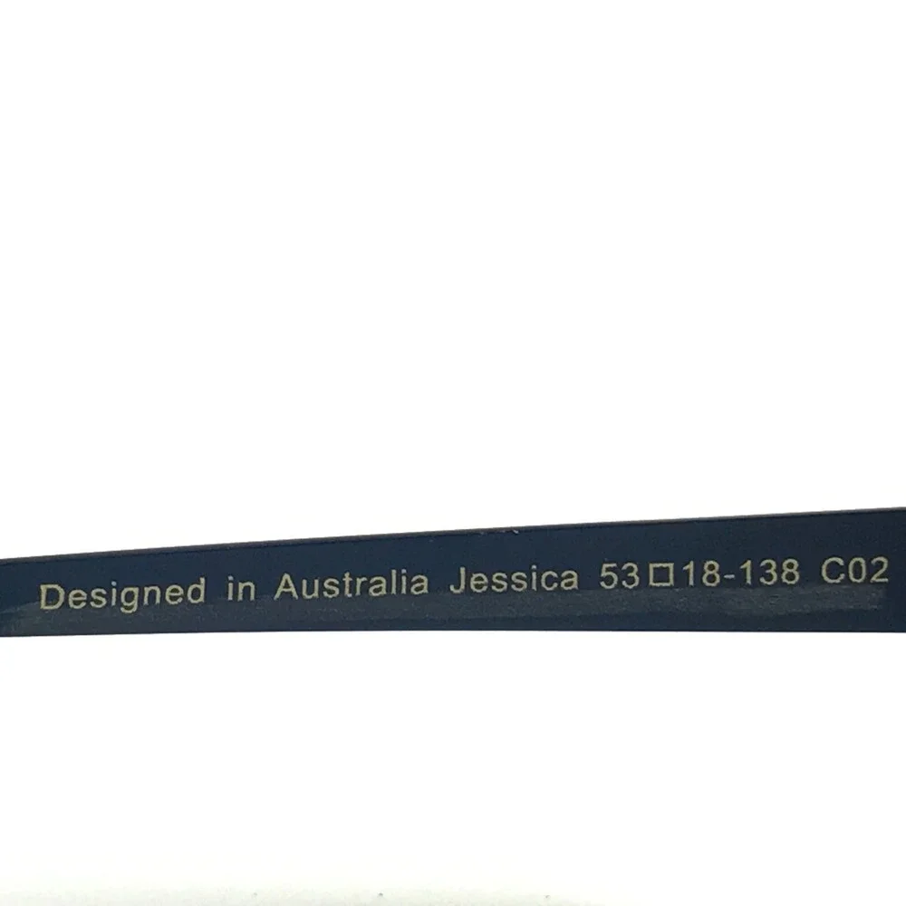Iconik Eyeglasses Frames Jessica C02 Blue Square Full Rim 53-18-138